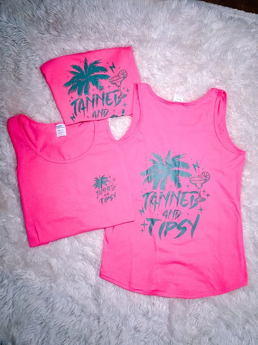 Tanned & Tipsy Tank Top