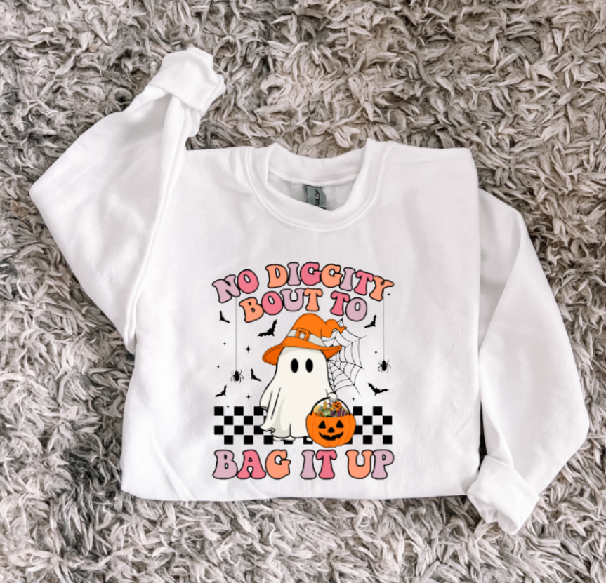 No Diggity Bag it up Sweatshirt