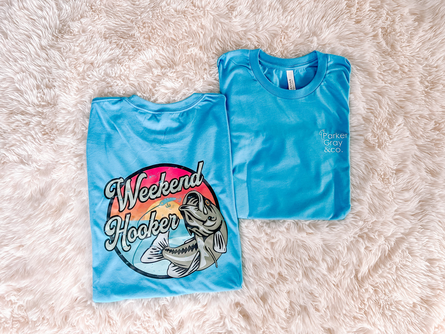 Weekend Fish Hooker T-Shirt