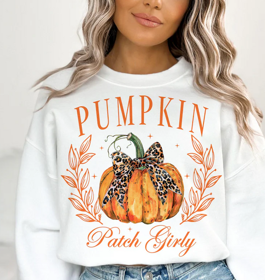 Pumpkin Patch Girly Sweatshirt