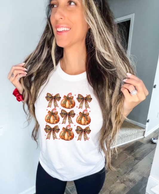 Bows & Pumpkins T-Shirt