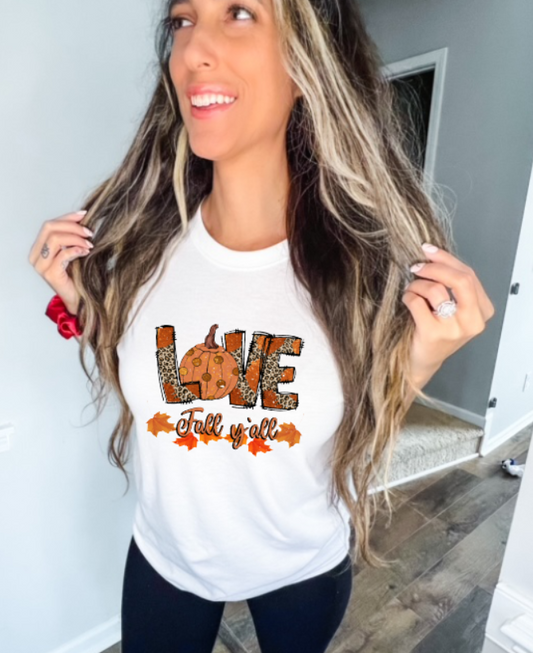 Love Fall Ya'll T-Shirt