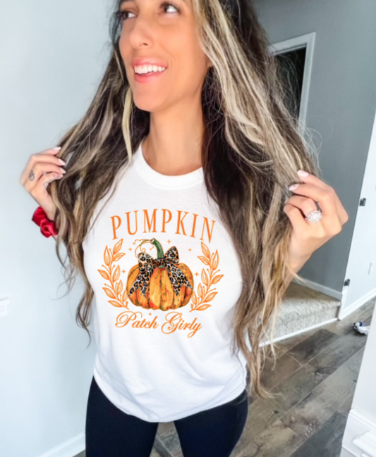 Pumpkin Patch Girly T-Shirt